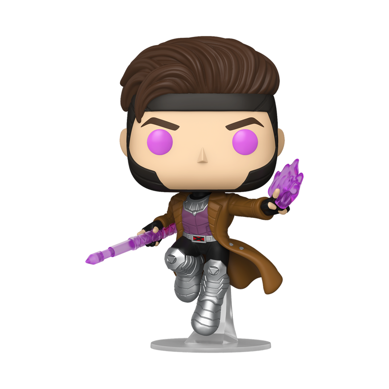 Gambit Funko Pop! #1676 stock photo out-of-box from Marvel Avengers Doomsday