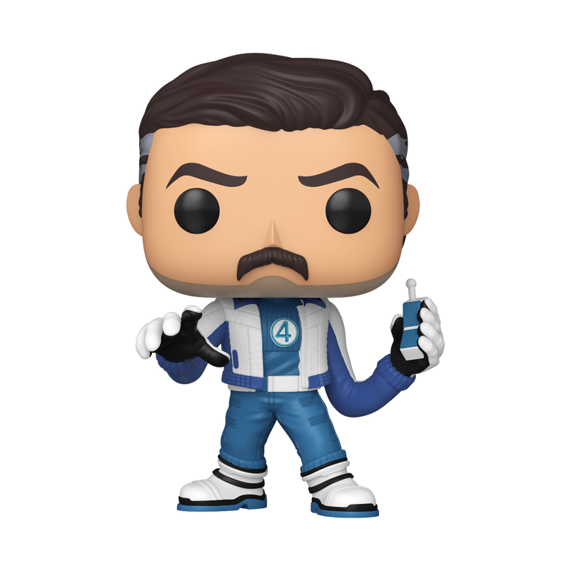 Mister Fantastic Funko Pop! #1639 stock photo out-of-box from Marvel Avengers Doomsday