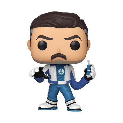 Mister Fantastic Funko Pop! #1639 stock photo out-of-box from Marvel Avengers Doomsday