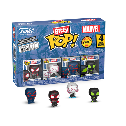 Marvel Bitty Pop! 4-Pack Series 2 Funko Pop! stock photo out-of-box Marvel