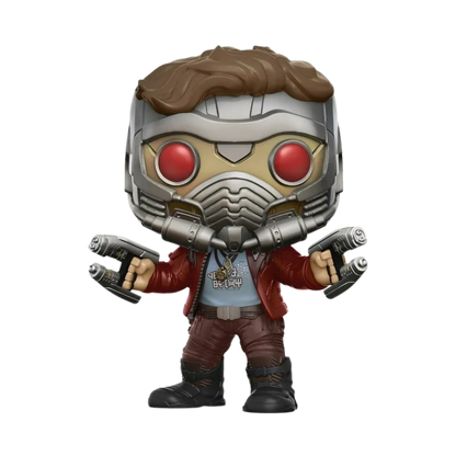 Marvel Guardians of the Galaxy Star-Lord Chase Funko Pop Figure Holding Quad Blasters