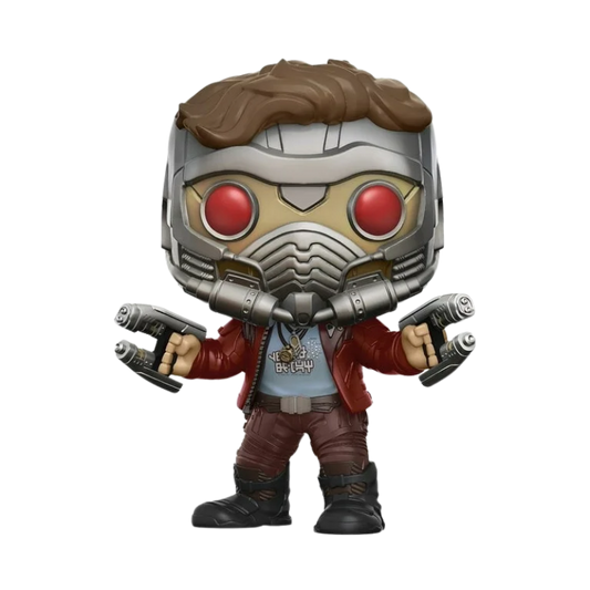 Marvel Guardians of the Galaxy Star-Lord Chase Funko Pop Figure Holding Quad Blasters