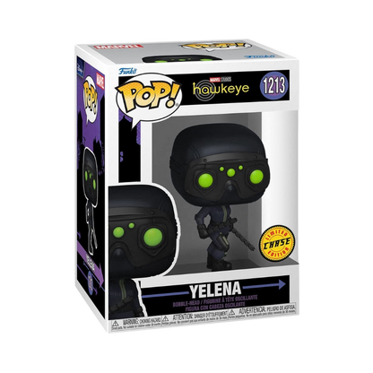Marvel Hawkeye Yelena Chase Funko Pop Packaging
