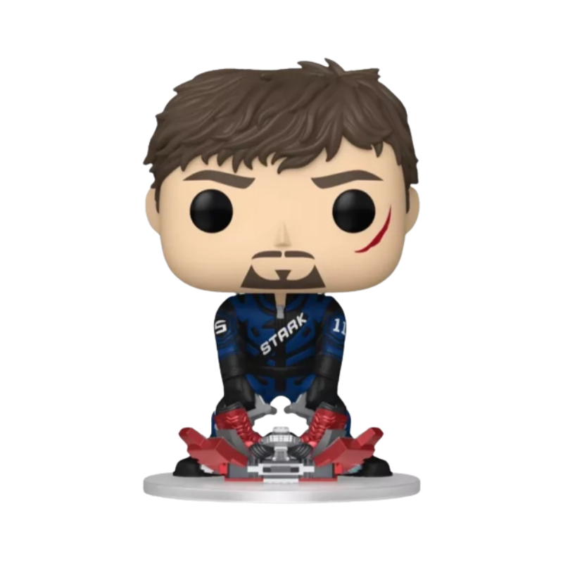 Tony Stark Funko Pop! #1600 Exclusive Limited Edition stock photo out-of-box from Marvel Iron Man