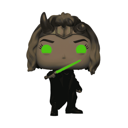 Marvel Loki Sylvie Funko Pop Glow in the Dark Figure Holding Sword