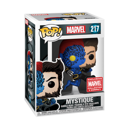 Marvel Mystique Exclusive Collector Corps Funko Pop Packaging