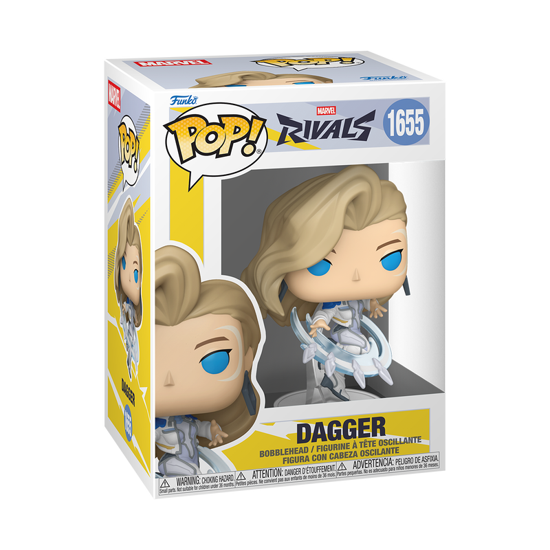 Dagger Funko Pop! #1655 stock photo in-box from Marvel Rivals