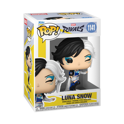 Luna Snow Funko Pop! #1141 in box packaging from Marvel Rivals