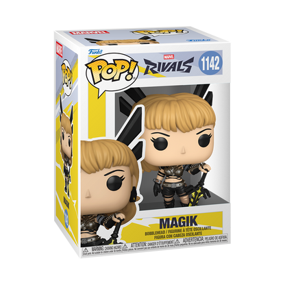 Magik Funko Pop! #1142 in box packaging from Marvel Rivals