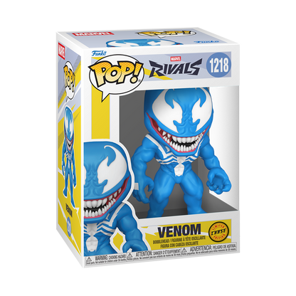 Venom Chase Funko Pop! #1218 stock photo in-box Marvel Rivals