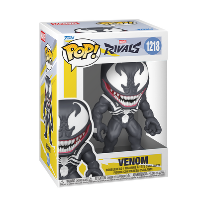 Venom Funko Pop! #1218 stock photo in-box Marvel Rivals