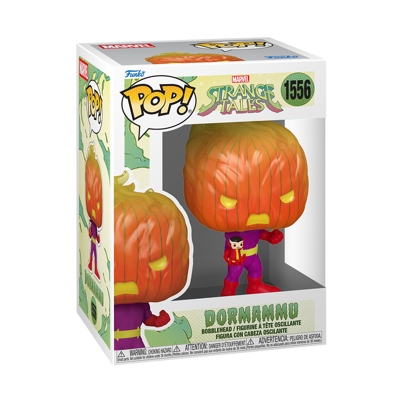 Marvel Strange Tales Dormammu Funko Pop Packaging