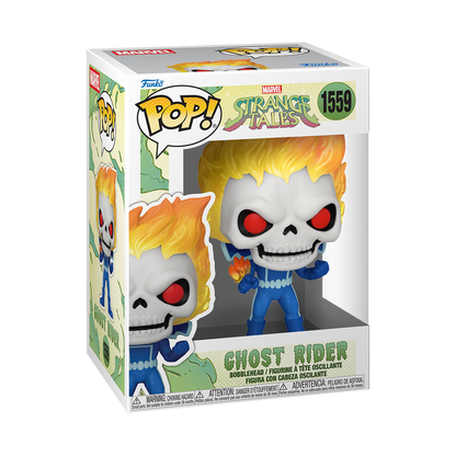 Marvel Strange Tales Ghost Rider Funko Pop Packaging