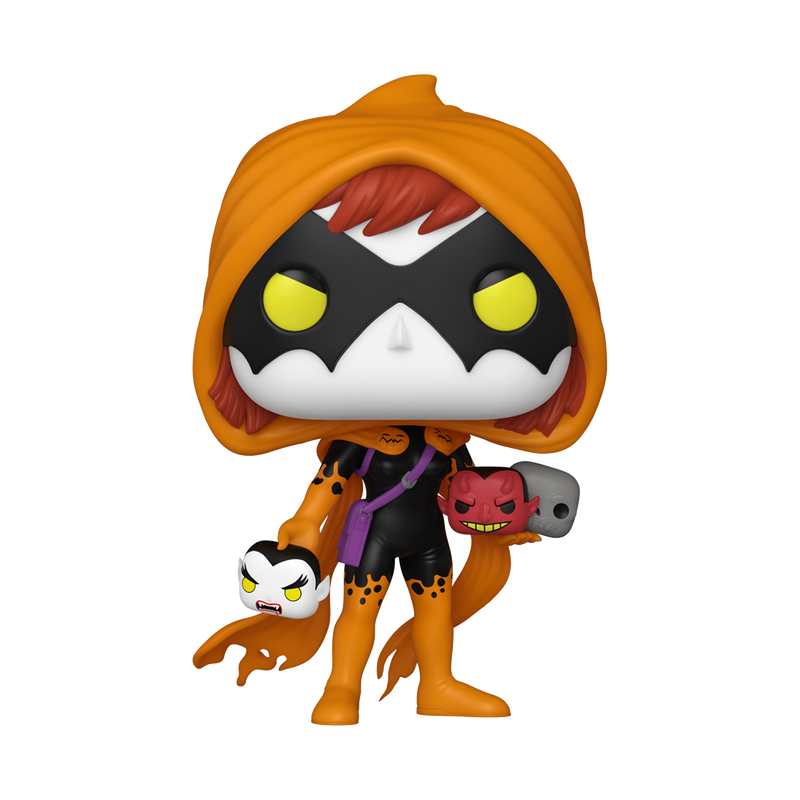Marvel Strange Tales Hallows' Eve Funko Pop Figure Holding Masks
