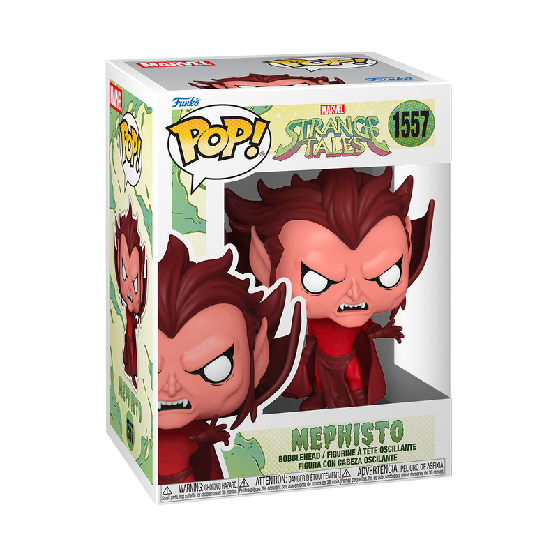 Marvel Strange Tales Mephisto Funko Pop Packaging