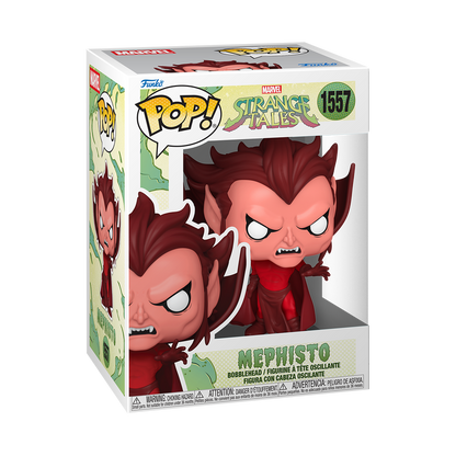 Marvel Strange Tales Mephisto Funko Pop Packaging