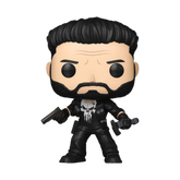 Punisher Funko Pop! #1635 EE Exclusive Glow stock photo out-of-box from Marvel The Punisher One Last Kill