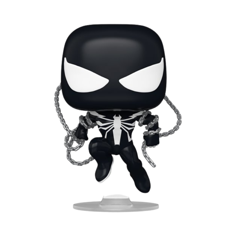 Spider-Man (Venom War) Funko Pop! #1623 stock photo out-of-box from Marvel Venom Comics