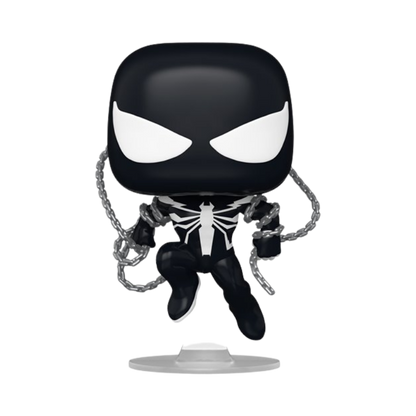 Spider-Man (Venom War) Funko Pop! #1623 stock photo out-of-box from Marvel Venom Comics