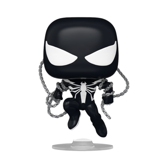 Spider-Man (Venom War) Funko Pop! #1623 stock photo out-of-box from Marvel Venom Comics
