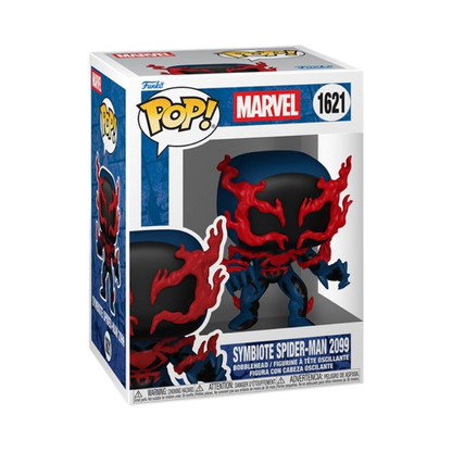 Symbiote Spider-Man 2099 Funko Pop! #1621 stock photo in-box from Marvel Venom Comics