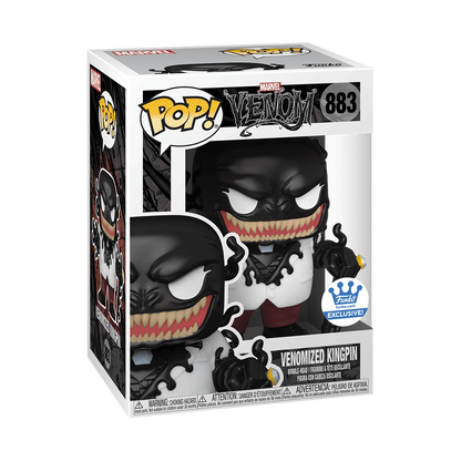 Marvel Venom Venomized Kingpin Exclusive Funko Pop Packaging