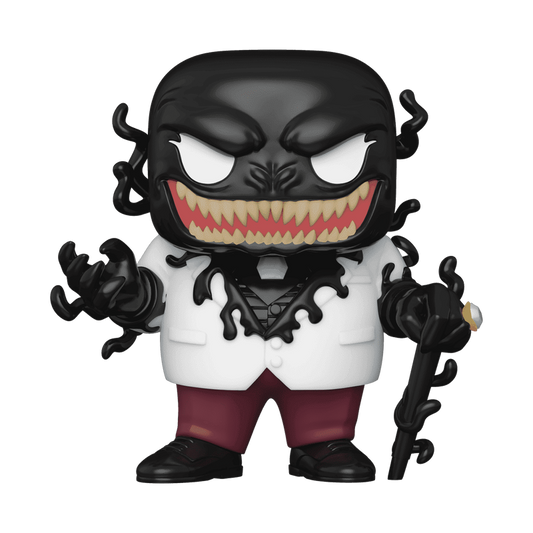 Marvel Venom Venomized Kingpin Exclusive Funko Pop Figure Holding Cane