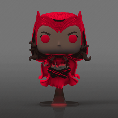 Marvel Wanda Vision Scarlet Witch Entertainment Earth Exclusive Glow Funko Pop Figure Glowing