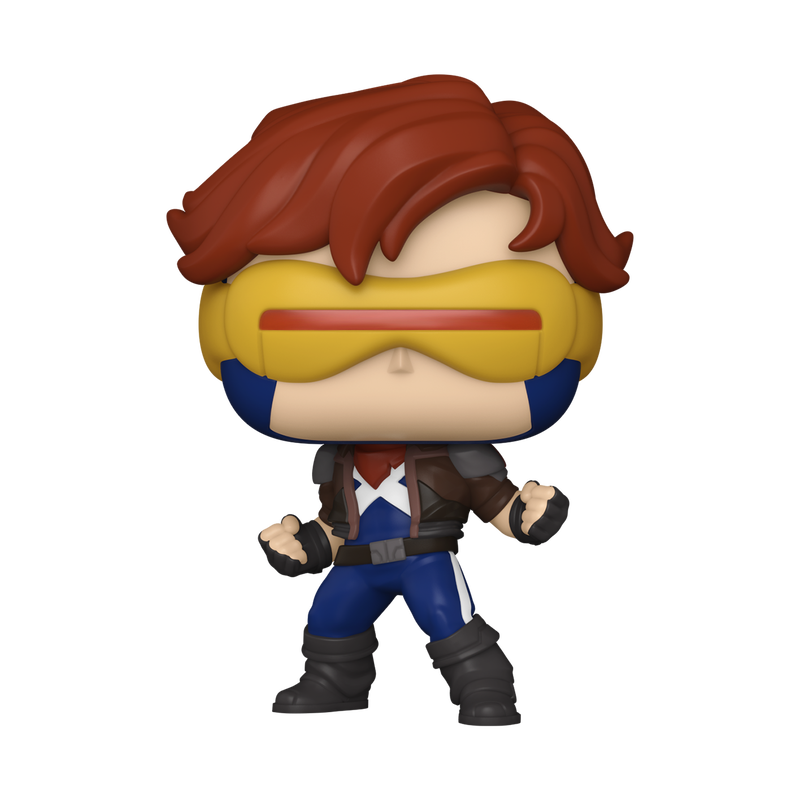 Cyclops Wasteland Funko Pop! #1596 Exclusive stock photo out-of-box from Marvel X-Men '97