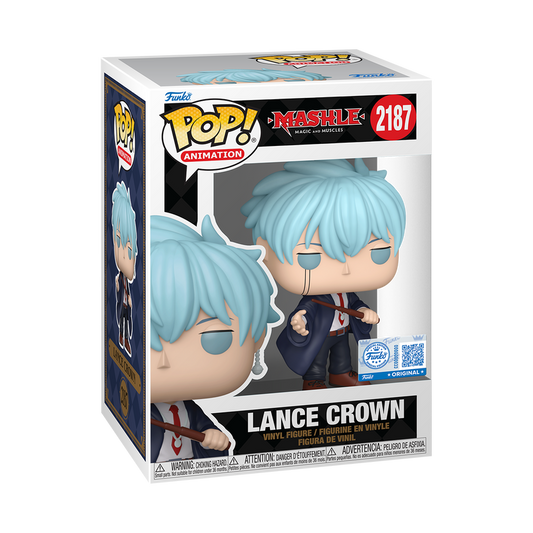 Lance Crown Funko Pop! #2187 Exclusive stock photo in-box Mashle Magic and Muscles