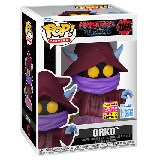 Orko Funko Pop! #2069 San Diego Comic-Con Shared stock photo in-box from Masters of the Universe