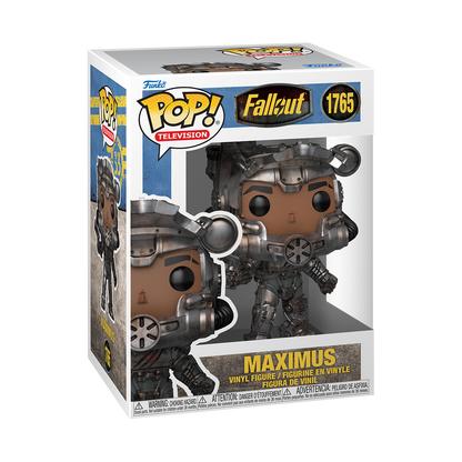 Funko Pop! Fallout Maximus #1765 Funko Pop box packaging front view