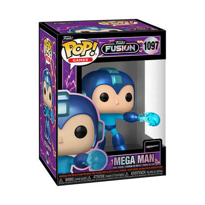 Funko Pop! Funko Fusion Mega Man #1097 Funko Pop box packaging front view