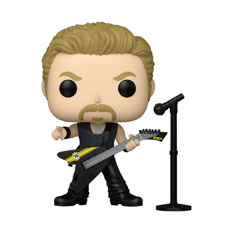 James Funko Pop! #484 72 Seasons stock photo out-of-box Metallica