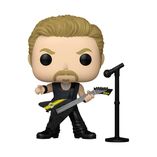 James Funko Pop! #484 72 Seasons stock photo out-of-box Metallica