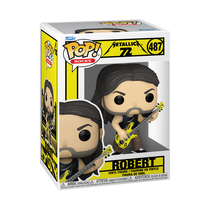 Robert Funko Pop! #487 72 Seasons stock photo in-box Metallica