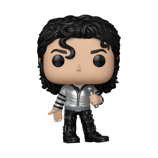 Michael Jackson Bad Tour Funko Pop! Rocks #507 stock photo out-of-box
