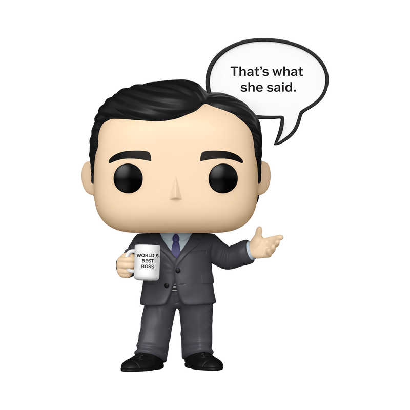 Funko Pop! The Office Michael Scott “That’s What She Said.” #1773 figure out of box