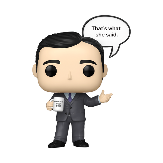 Funko Pop! The Office Michael Scott “That’s What She Said.” #1773 figure out of box