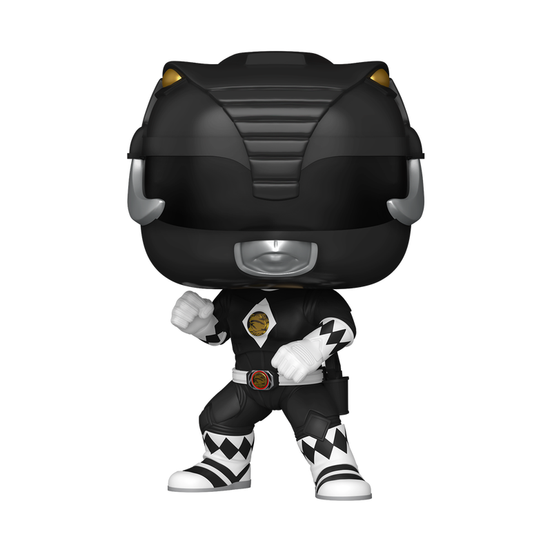 Black Ranger Funko Pop! #1776 stock photo out-of-box from Mighty Morphin Power Rangers The Movie