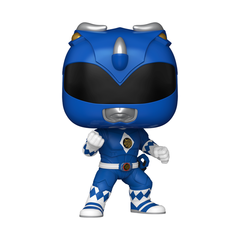 Blue Ranger Funko Pop! #1777 stock photo out-of-box from Mighty Morphin Power Rangers The Movie