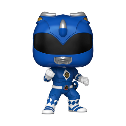 Blue Ranger Funko Pop! #1777 stock photo out-of-box from Mighty Morphin Power Rangers The Movie
