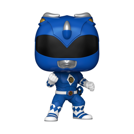 Blue Ranger Funko Pop! #1777 stock photo out-of-box from Mighty Morphin Power Rangers The Movie