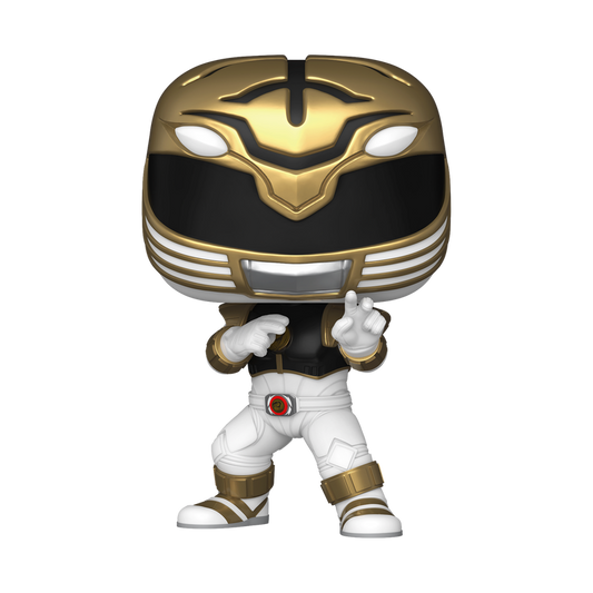 Mighty Morphin Power Rangers White Ranger Funko Pop Figure