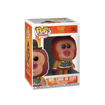 Mr. Link in Suit Funko Pop! #585 stock photo in-box from Missing Link