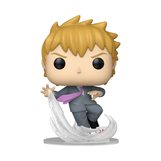 Arataka Reigen Funko Pop! #2407 stock photo out-of-box from Mob Psycho 100