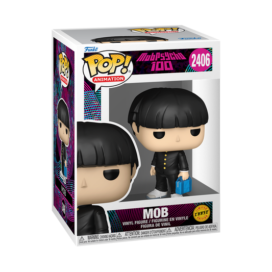 Mob Funko Pop! #2406 Chase stock photo in-box from Mob Psycho 100