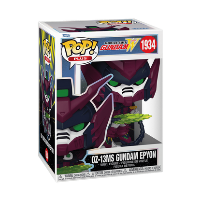 Mobile Suit Gundam Wing 0Z-13MS Gundam Epyon Funko Pop Packaging