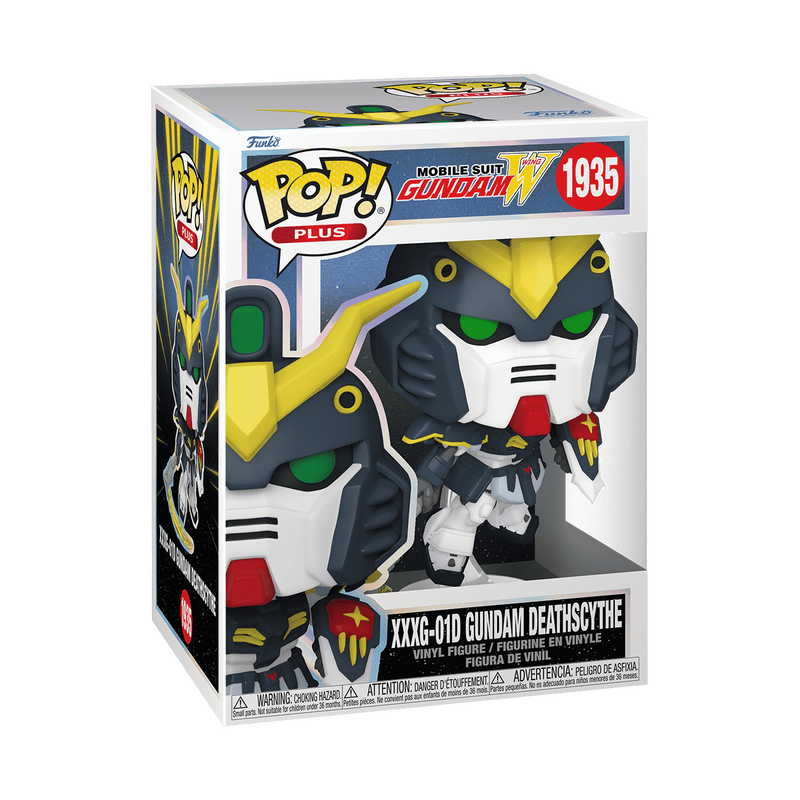 Mobile Suit Gundam Wing XXXG-01D Gundam Deathscythe Funko Pop Packaging