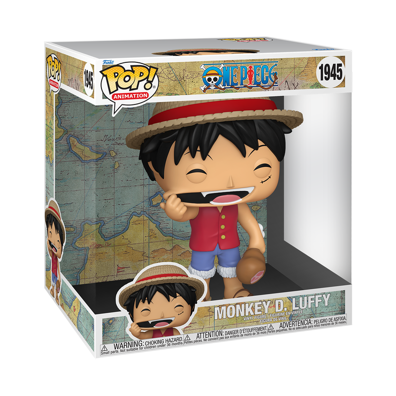 Monkey D. Luffy One Piece Funko Pop Packaging Jumbo